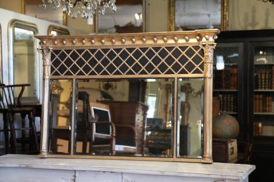 Regency Overmantle Mirror