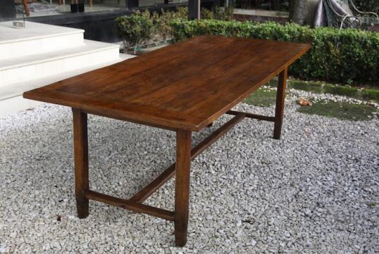 French Oak Provincial Dining Table