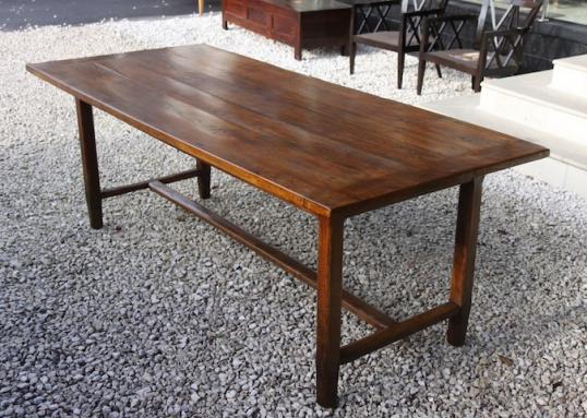 French Oak Provincial Dining Table