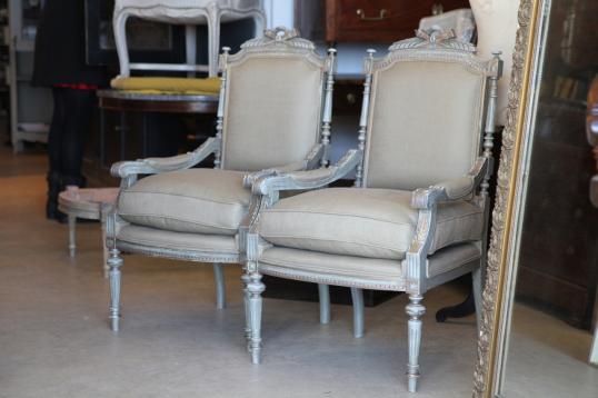 Pair of Louis XVI Chairs