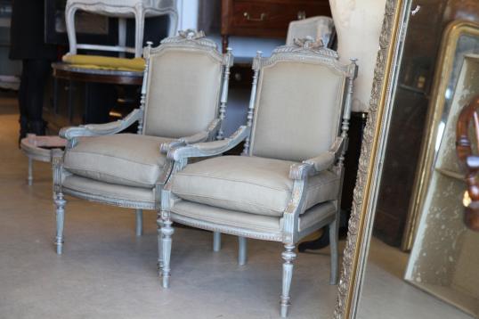Pair of Louis XVI Chairs