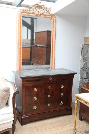 French Mahogany Commode