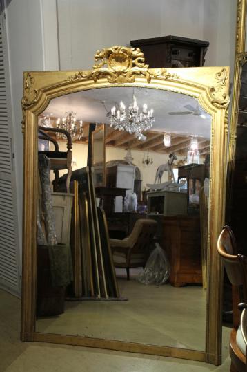 Large French Directoire Period Mirror