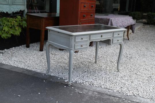 French Painted Bureau Plat