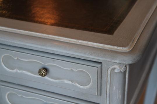 French Painted Bureau Plat