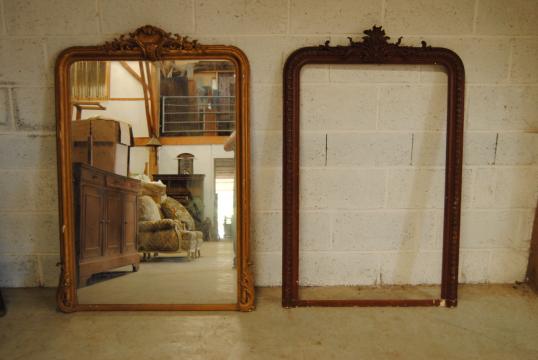 Two Louis Philippe Mirrors