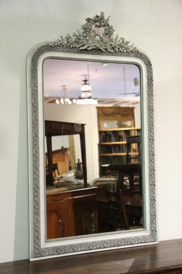 Painted Louis Philippe Mirror