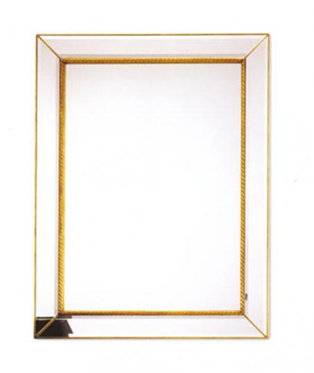 Gold Cushion Mirror (new)