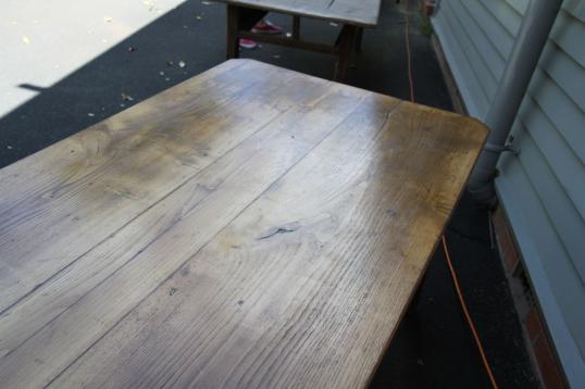 French Chestnut Provincial Dining Table