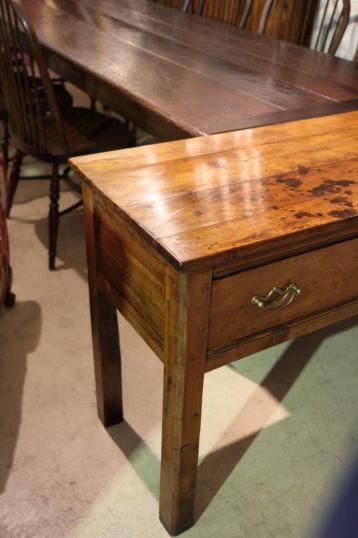 French Provincial Two Drawer Sidetable