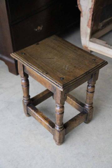 Jointed Stool in the Charles II Manner