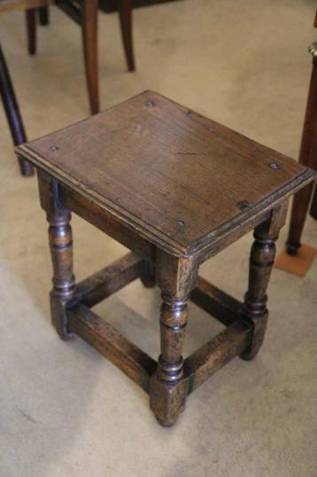 Jointed Stool in the Charles II Manner