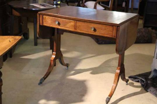 Sheraton Period Sofa Table