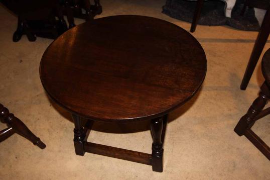 English Oak Occasional Table