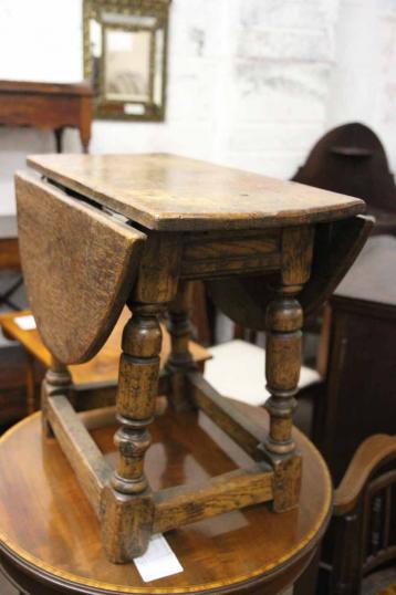 English Oak Miniature Gateleg Table