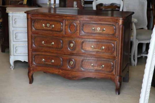 Early 19th Century French Walnut Commode