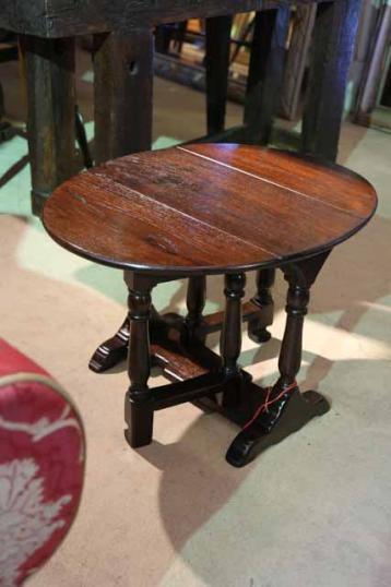 Miniature Oval Gateleg Table