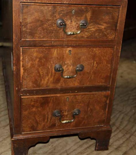 Walnut Pedestal Desk