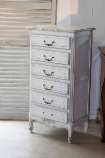 French Painted Chest of Drawers