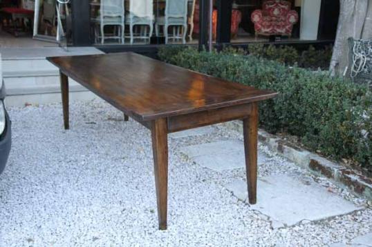 French Provincial Chestnut Dining Table