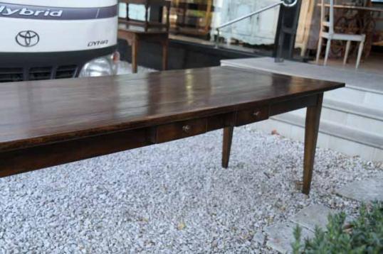 French Provincial Chestnut Dining Table