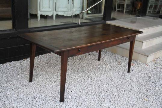 French Provincial Chestnut Dining Table