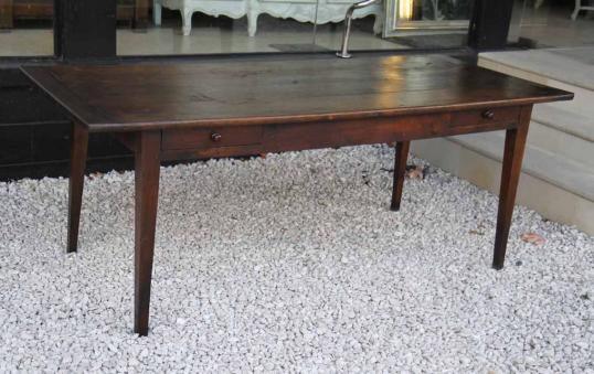 French Provincial Chestnut Dining Table