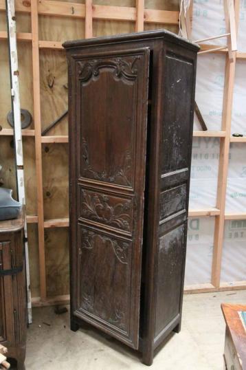 Single Door Period Louis XIV Armoire