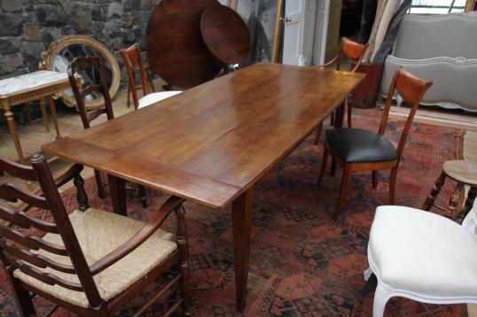 French Provincial Cherrywood Dining Table