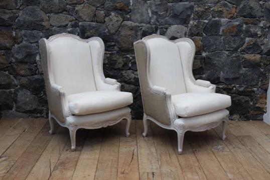 Pair of Wing Chairs