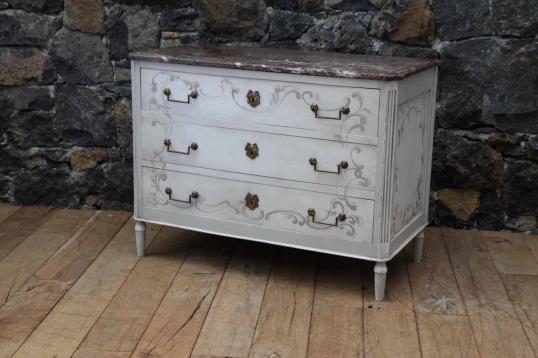 French Period Painted Commode