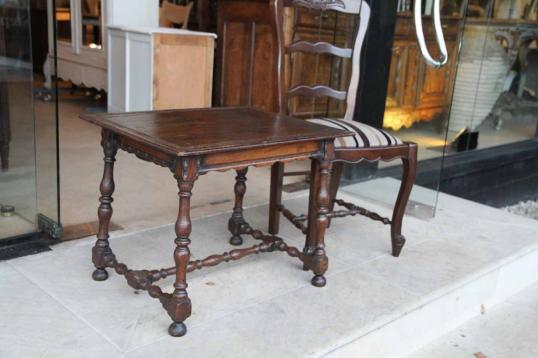 Georgian Oak Jointed Stool/Small Table