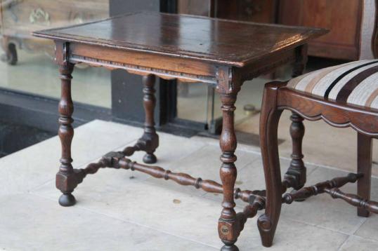 Georgian Oak Jointed Stool/Small Table