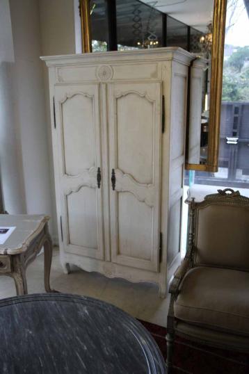 French 18th Century Painted Armoire