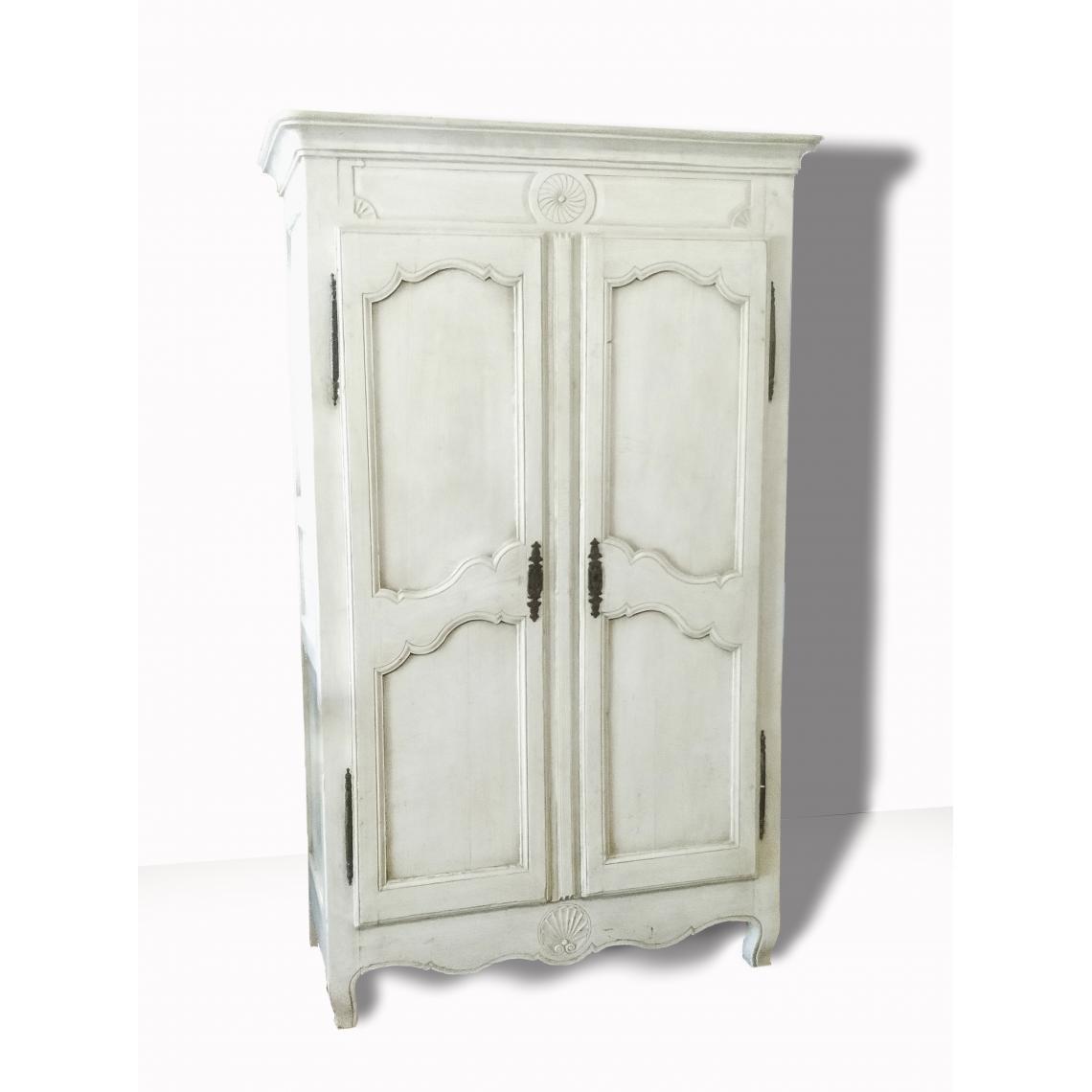 French 18th Century Painted Armoire