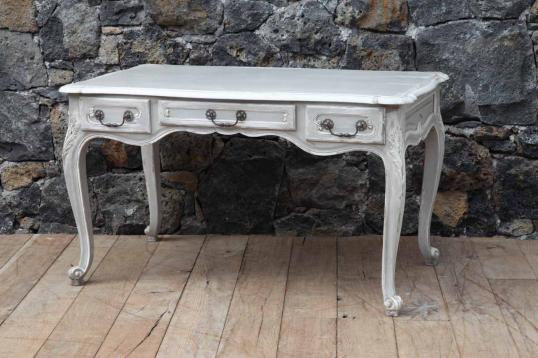 French Painted Bureau Plat