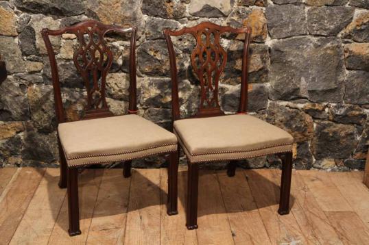 Pair of Chippendale Chairs