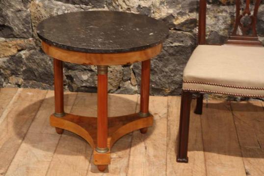 Small French Tripod Empire Table