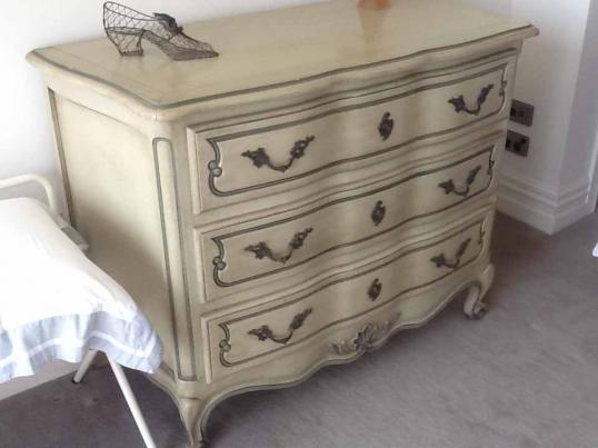 French Painted Louis XIV Style Commode
