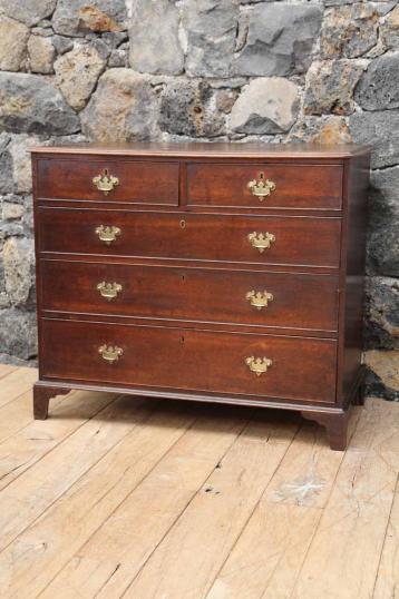 English Oak Chest of Drawers