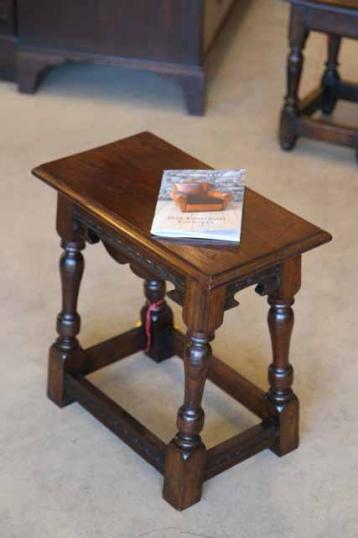 English Oak Jointed Stool 