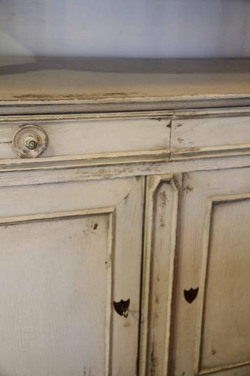 French Painted Louis Philippe Dresser Base