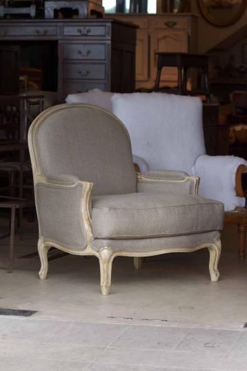 Louis XV Closed Armchair