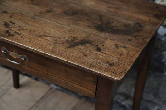 Chestnut One Drawer Sidetable