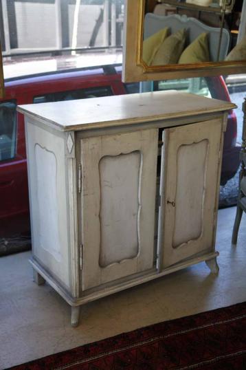 Gustavian Painted Cabinet