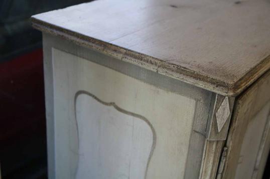 Gustavian Painted Cabinet