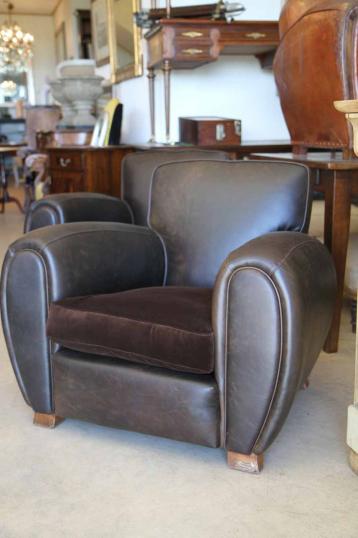 Leather Club Chairs