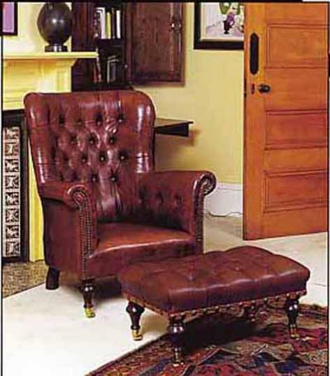 Harvard Leather Chair