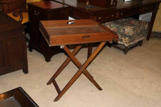 English Oak Butlers Tray