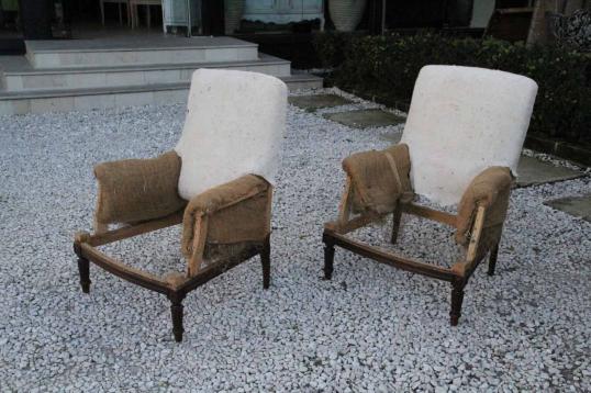 Pair of Antique French 19th Century Chairs
